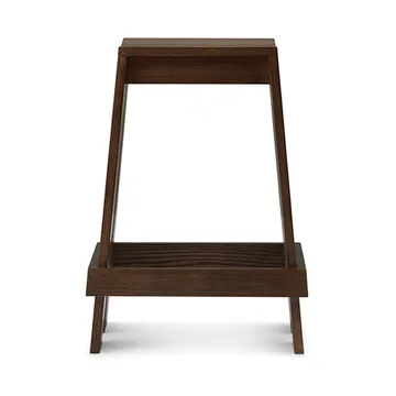 Sgabello da bar Let 65 cm - Frassino tinto marrone - Normann Copenhagen