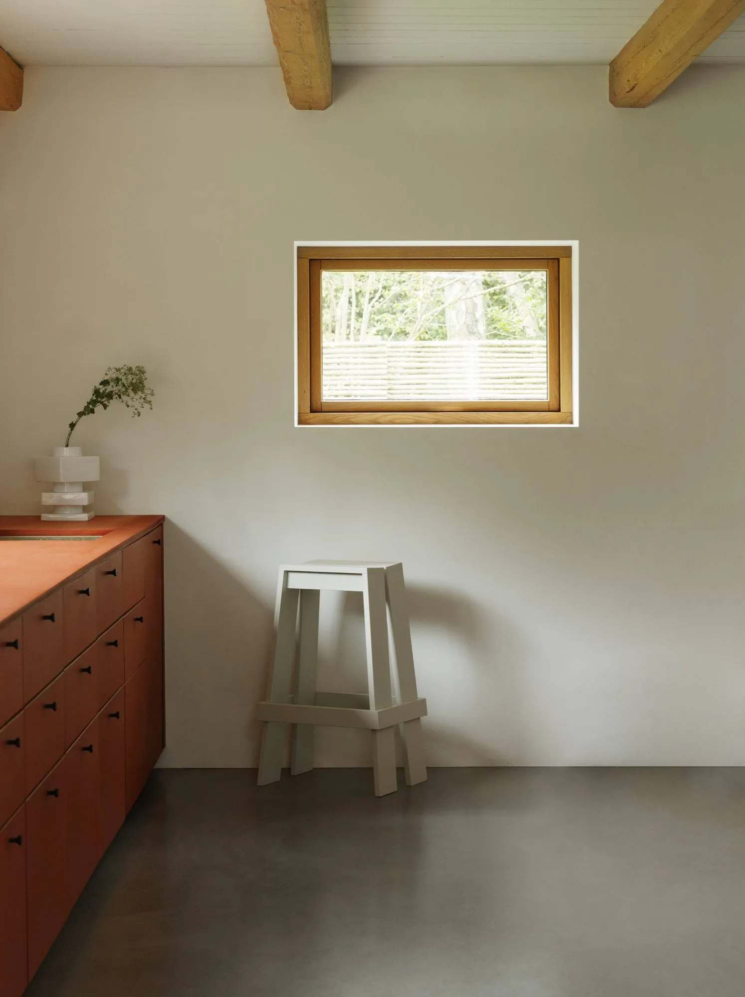 Sgabello da bar Let 75 cm, Grigio Chiaro Normann Copenhagen