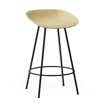 Sgabello da bar Mat 65 cm - Hemp-black steel - Normann Copenhagen