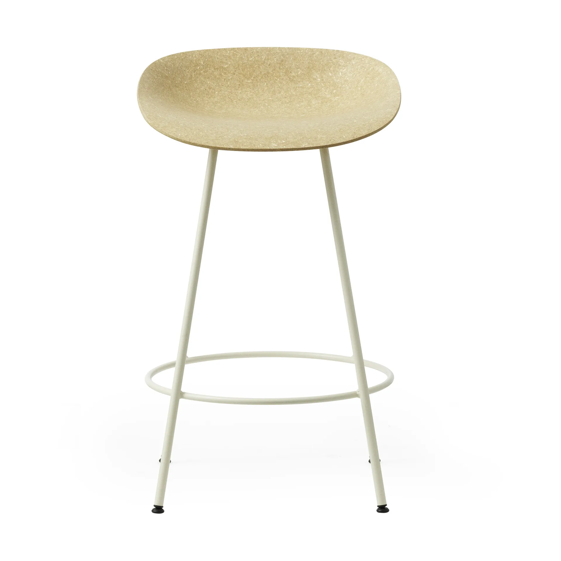 Sgabello da bar Mat 65 cm, Hemp-cream steel Normann Copenhagen