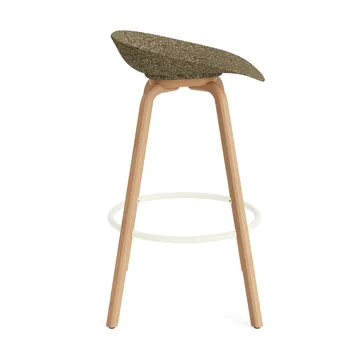 Sgabello da bar Mat 75 cm - Alga-faggio-cream steel - Normann Copenhagen