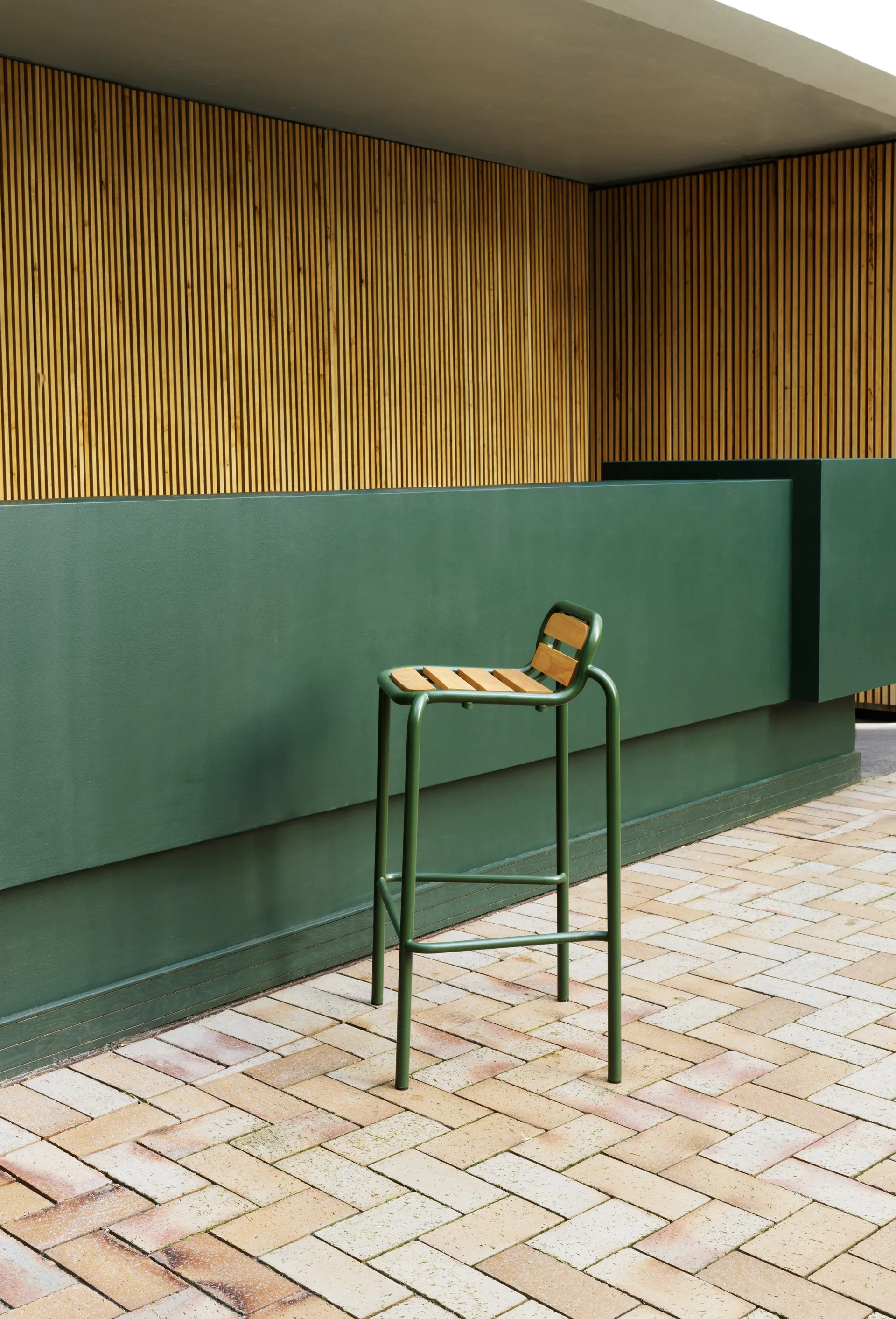 Sgabello da bar Vig Robinia 75 cm, Verde Normann Copenhagen
