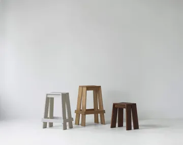Sgabello Let - Frassino Macchiato Marrone - Normann Copenhagen