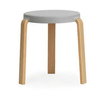Sgabello Tap - grigio-rovere - Normann Copenhagen