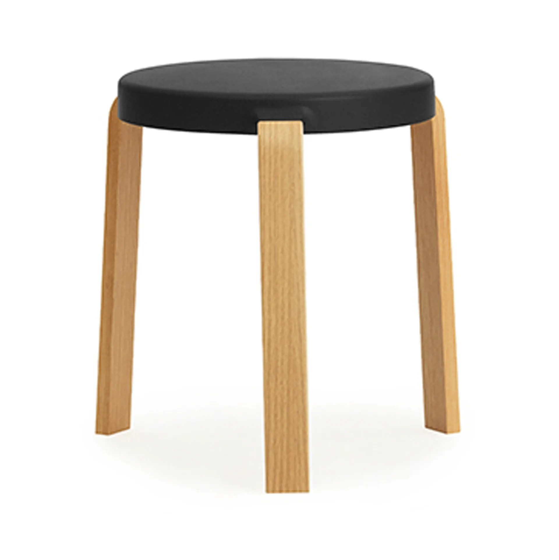 Sgabello Tap, nero-rovere Normann Copenhagen