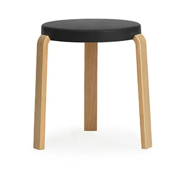 Sgabello Tap - nero-rovere - Normann Copenhagen