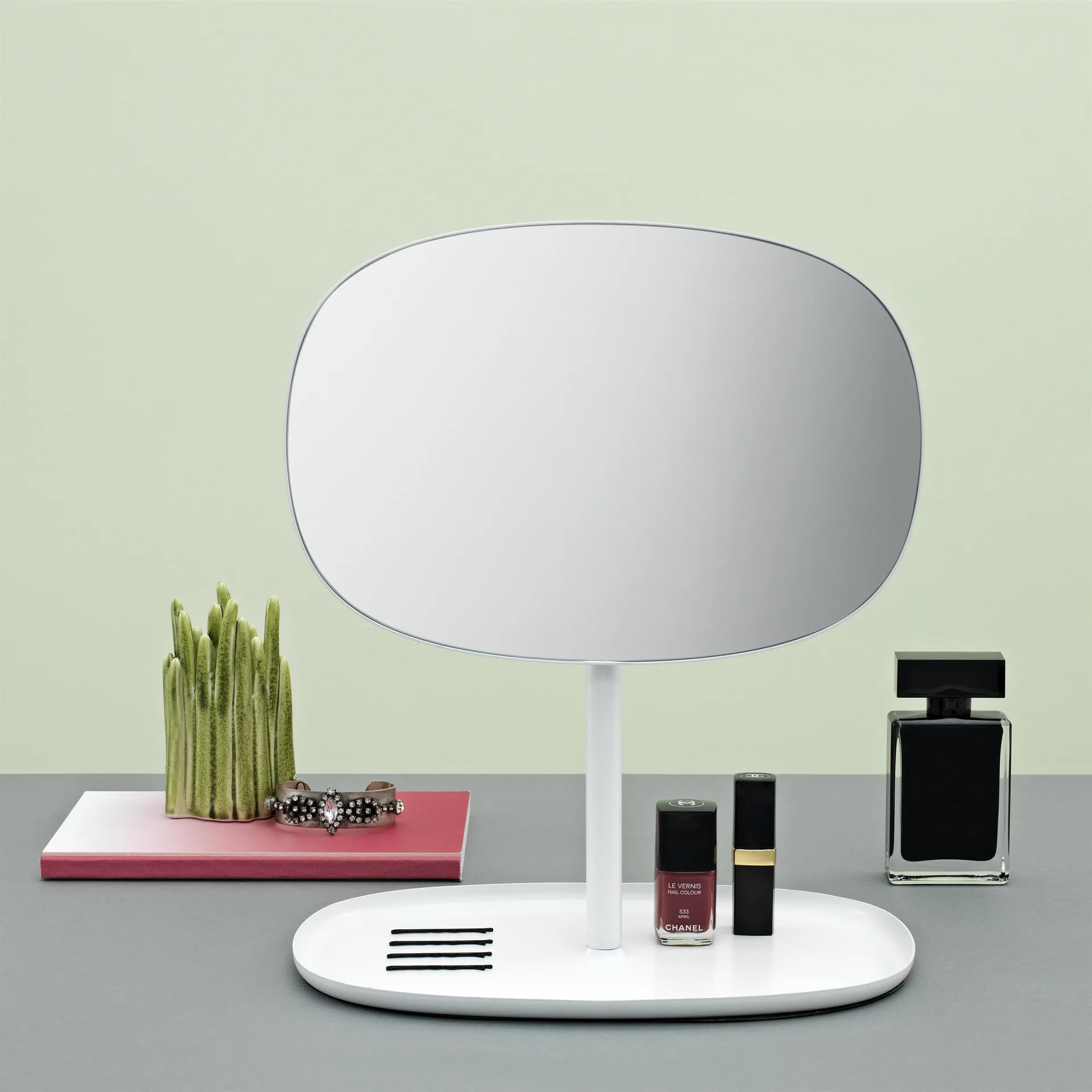 Specchio Flip, bianco Normann Copenhagen
