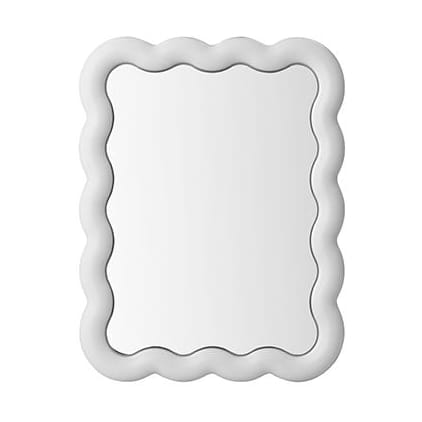 Specchio Illu 65x50 cm, Bianco Normann Copenhagen