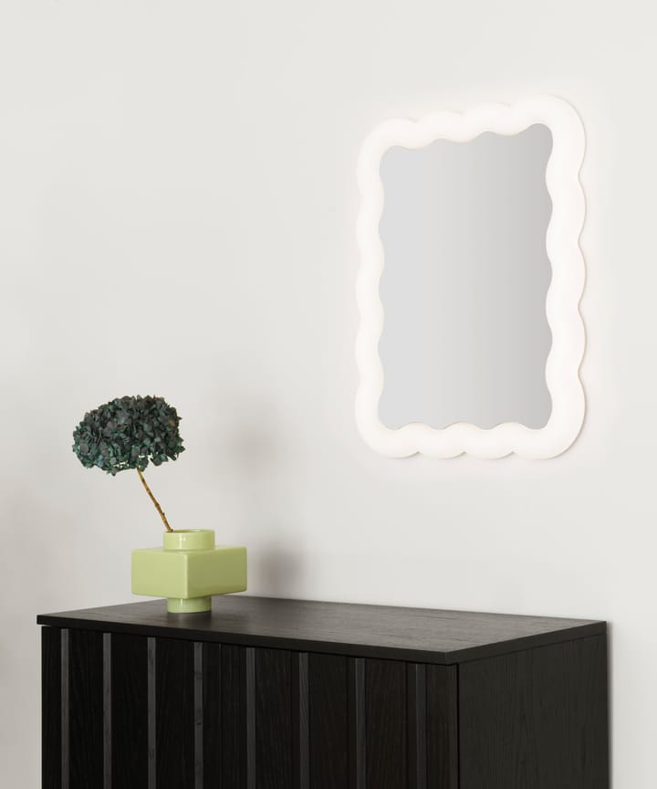 Specchio Illu 65x50 cm, Bianco Normann Copenhagen