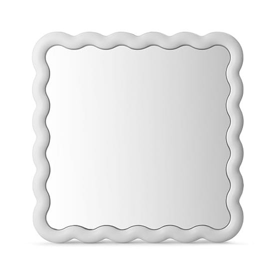 Specchio Illu 80x80 cm, Bianco Normann Copenhagen