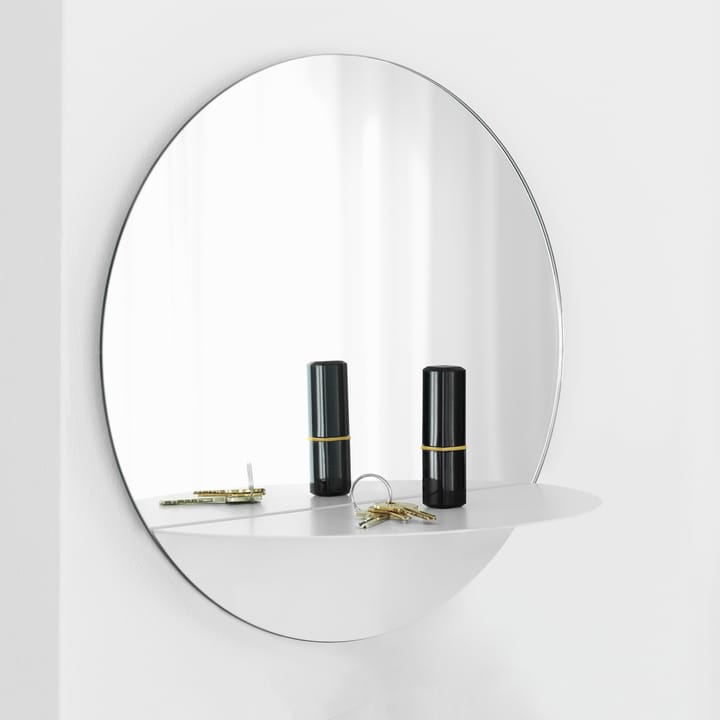 Specchio rotondo Horizon - bianco - Normann Copenhagen