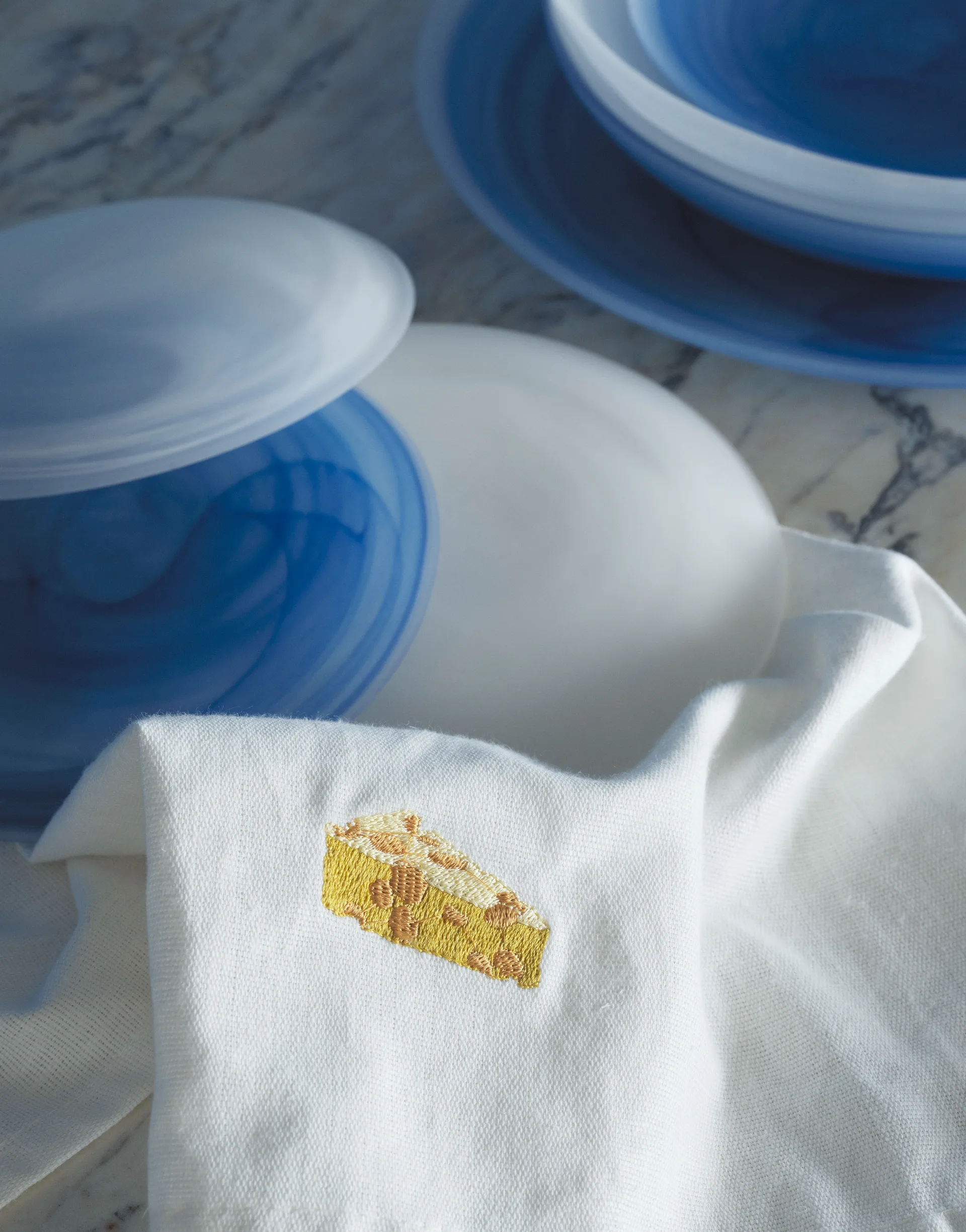 Strofinaccio da cucina Yummy 50x70 cm, Cheese Normann Copenhagen