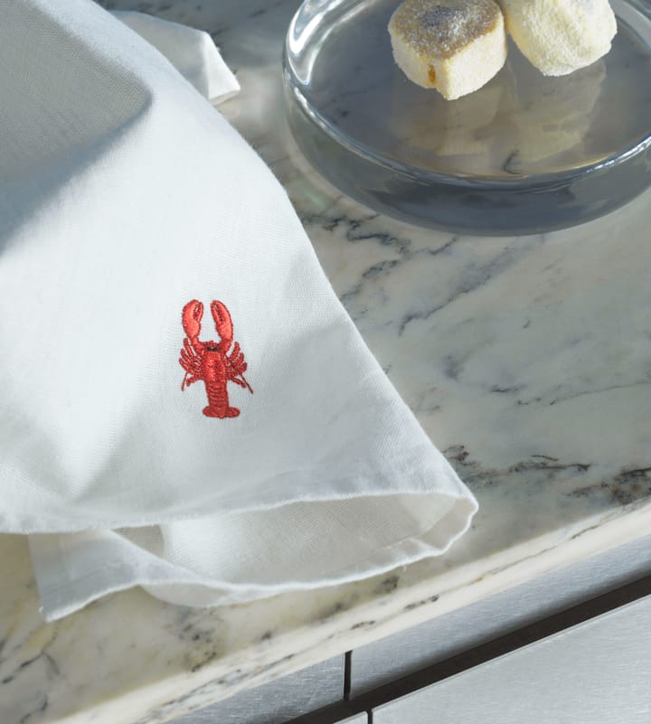 Strofinaccio da cucina Yummy 50x70 cm, Lobster Normann Copenhagen