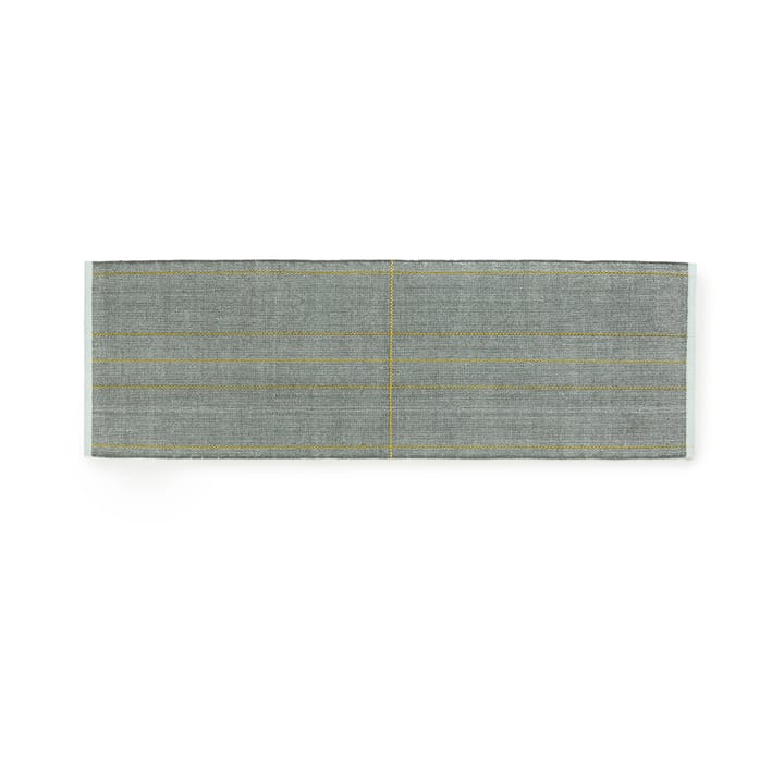 Tappeto da corridoio Seam – 80×250 cm - Tonalità di blu, 80x250 cm - Normann Copenhagen