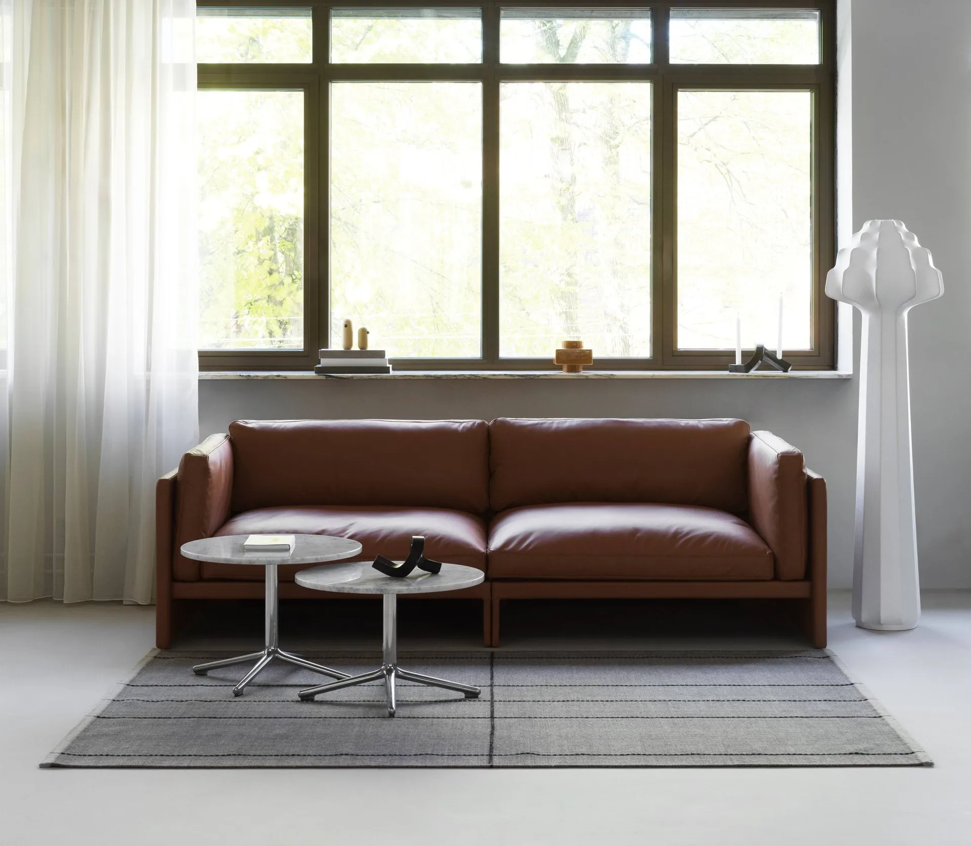 Tappeto da corridoio Seam – 80×250 cm, Tonalità di grigio, 80x250 cm Normann Copenhagen