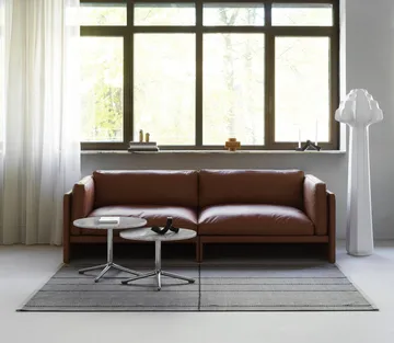 Tappeto da corridoio Seam – 80×250 cm - Tonalità di grigio, 80x250 cm - Normann Copenhagen