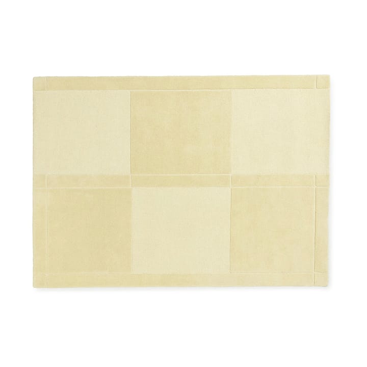 Tappeto in lana Level  - Giallo chiaro, 170x240 cm - Normann Copenhagen