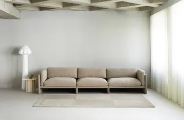 Tappeto in lana Level  - Grigio caldo, 250x350 cm - Normann Copenhagen