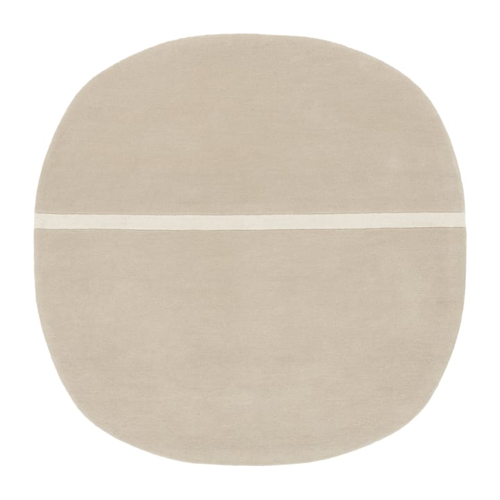 Tappeto Oona 140x140 cm - Sand - Normann Copenhagen