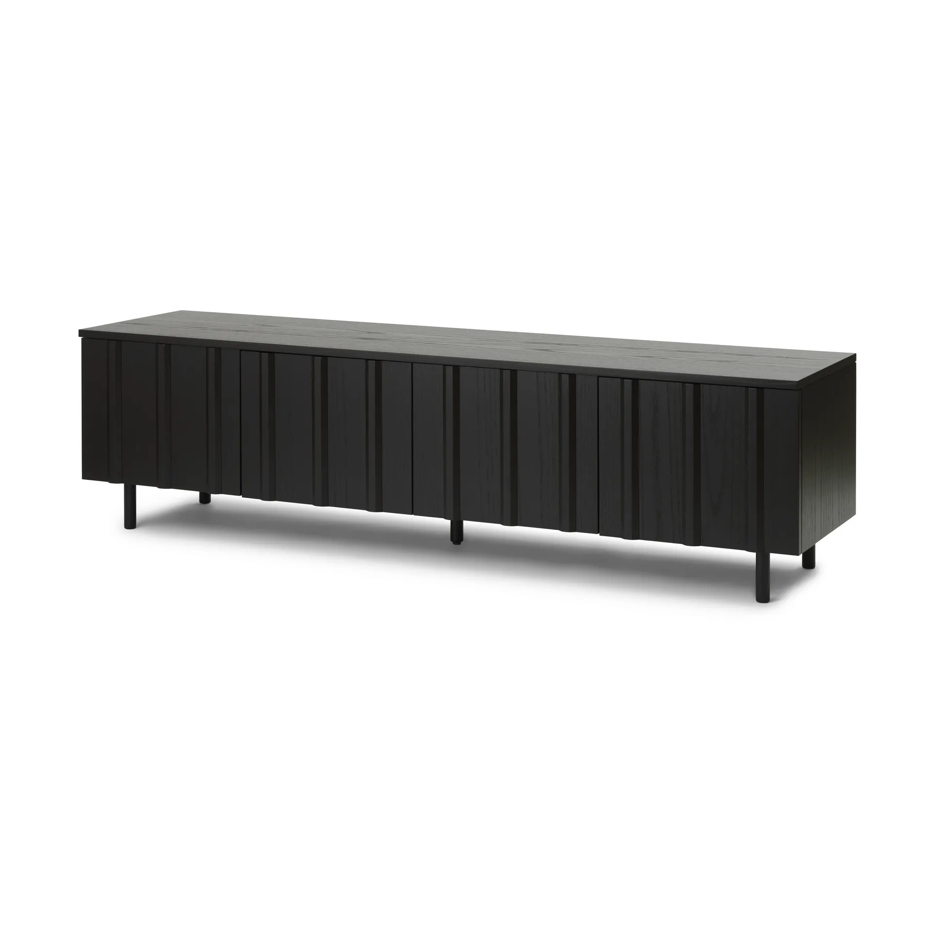 Tavolino basso Rib, Nero Morbido Normann Copenhagen