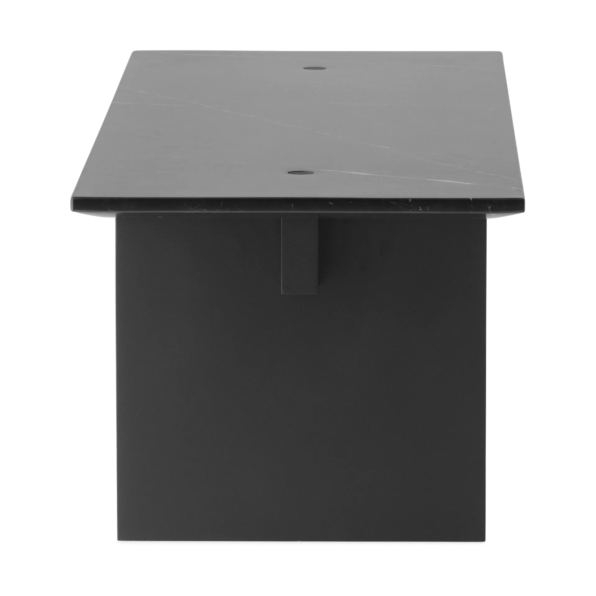 Tavolino da caffè Solid Table 130x38,5x40 cm, Black Normann Copenhagen