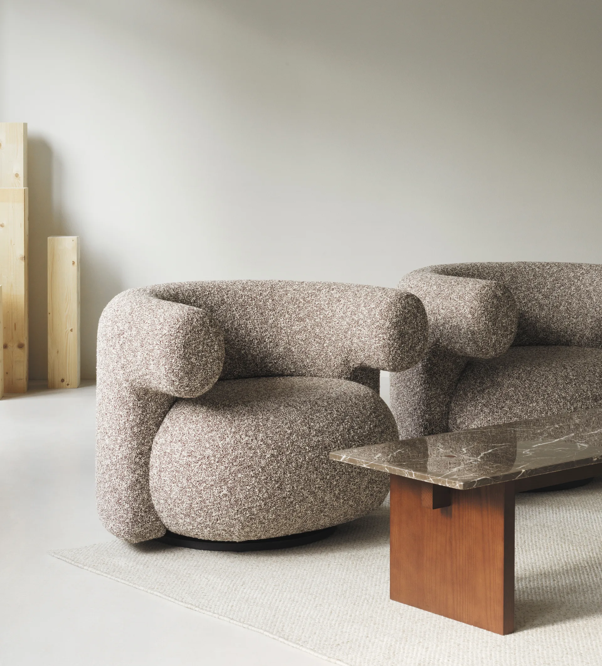 Tavolino da caffè Solid Table 130x38,5x40 cm, Coffee Normann Copenhagen