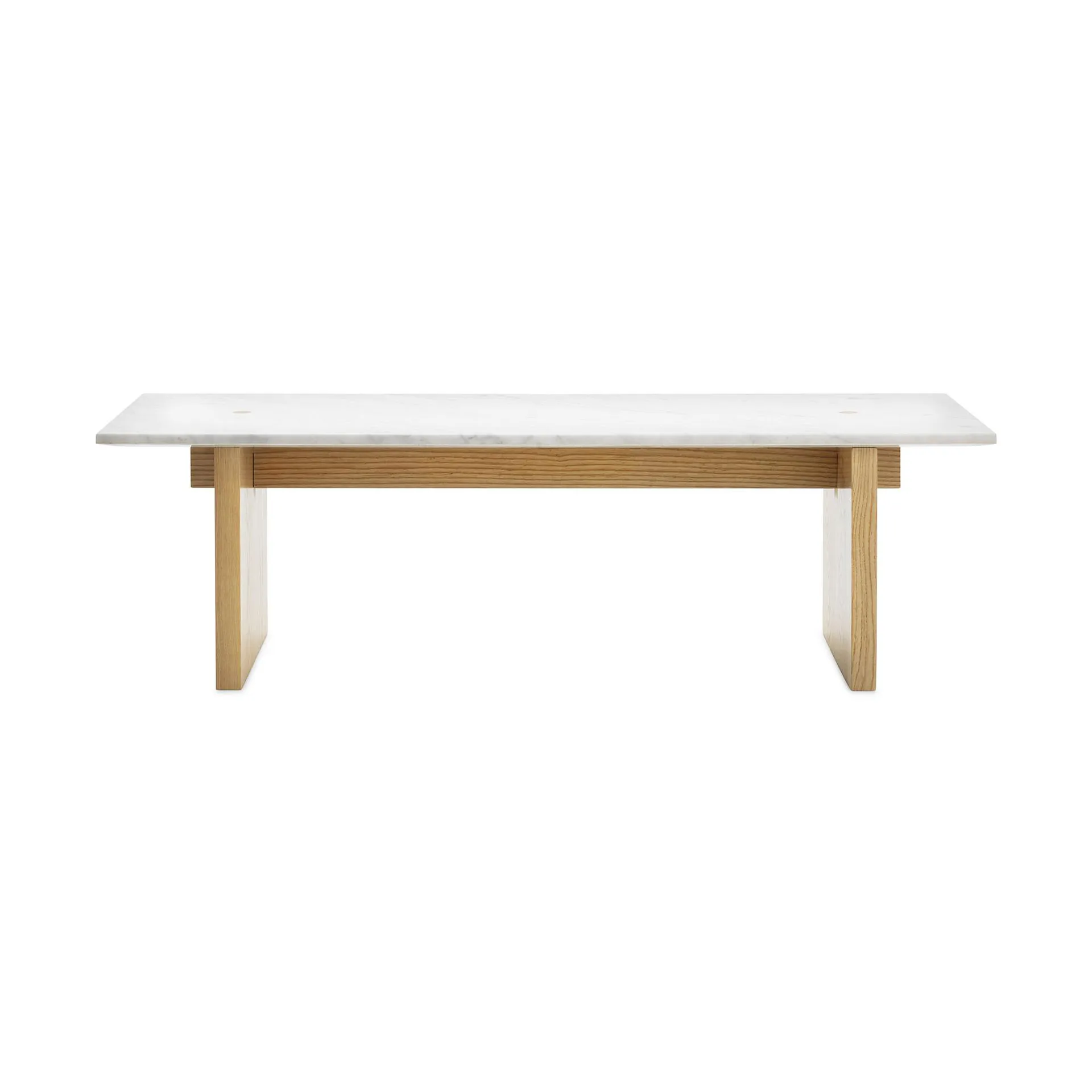 Tavolino da caffè Solid Table 130x38,5x40 cm, White Normann Copenhagen