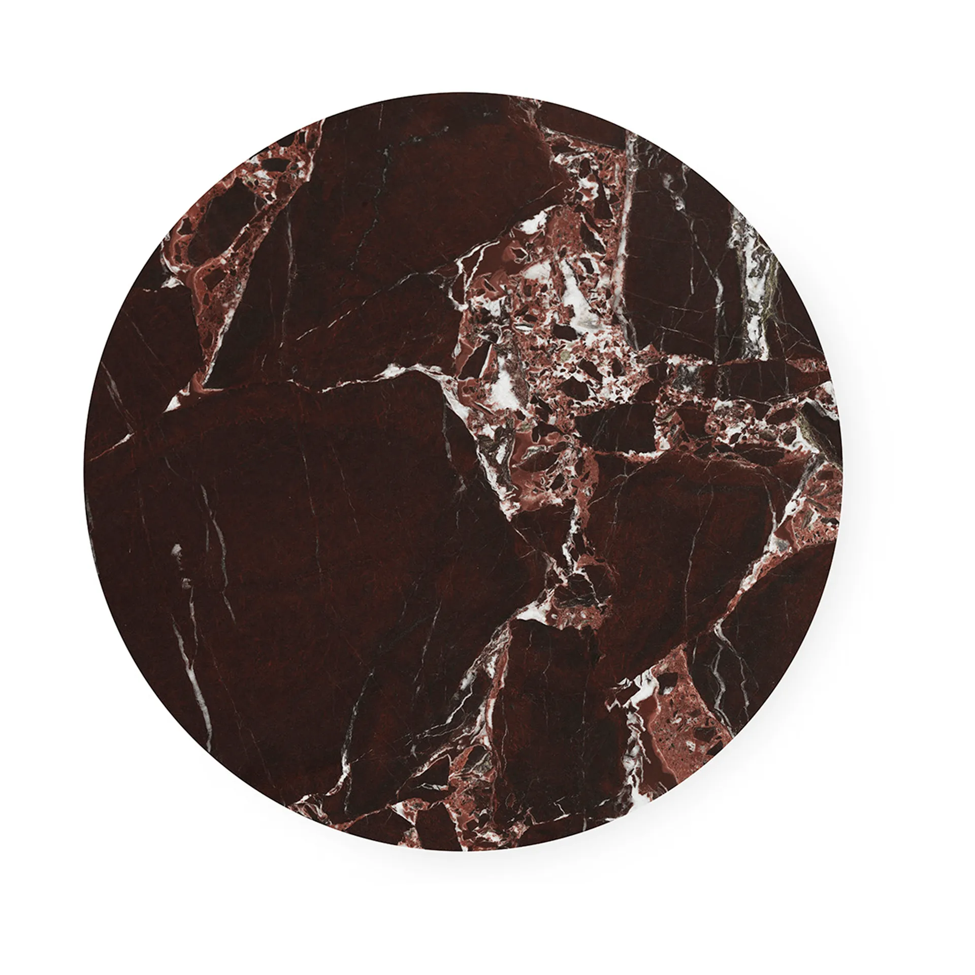 Tavolino Dit Ø40 cm, Rosso Levanto-brown Normann Copenhagen
