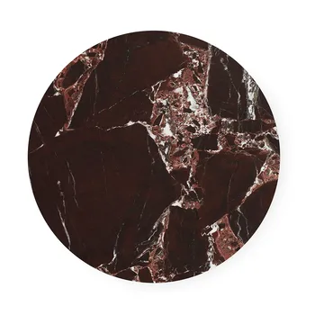 Tavolino Dit Ø40 cm - Rosso Levanto-brown - Normann Copenhagen