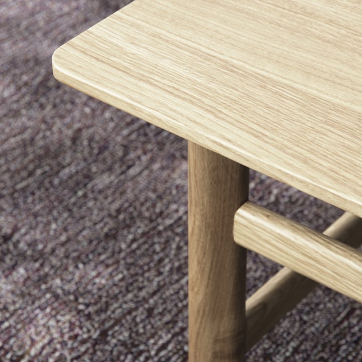 Tavolino Grow, rovere laccato chiaro, piccolo Normann Copenhagen