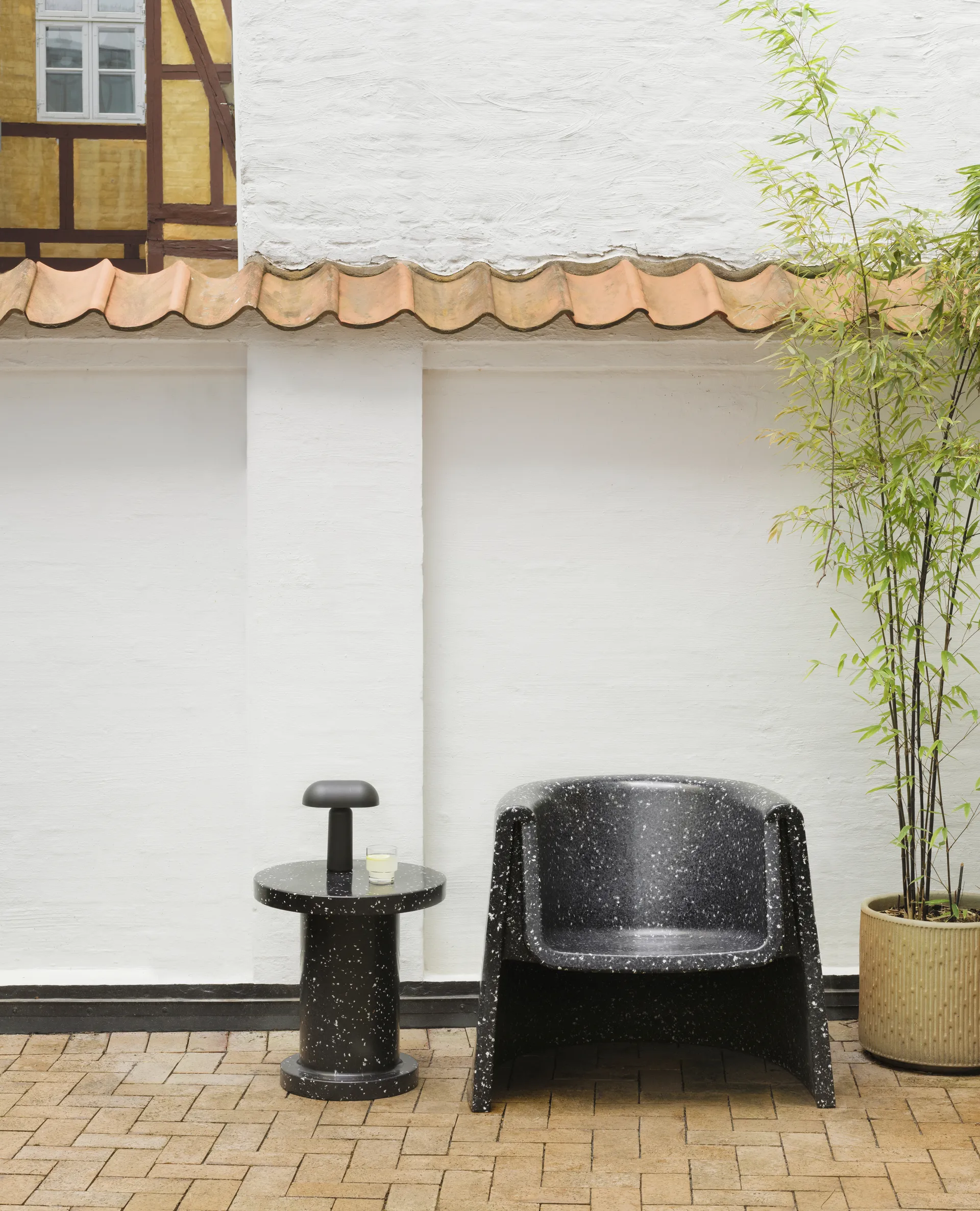 Tavolino laterale Bit, Nero Normann Copenhagen