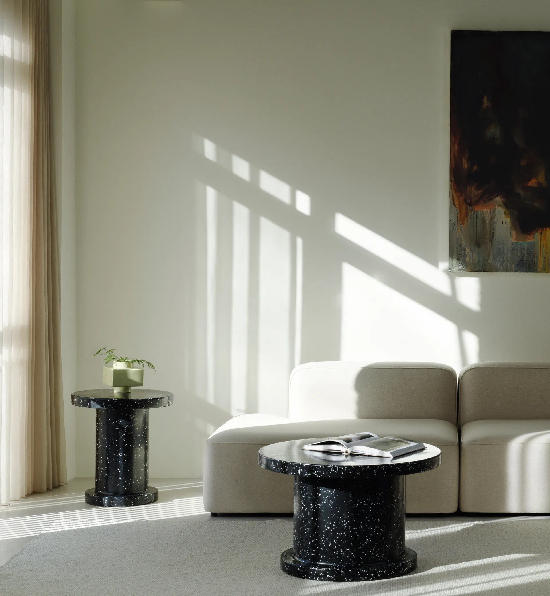 Tavolino laterale Bit, Nero Normann Copenhagen