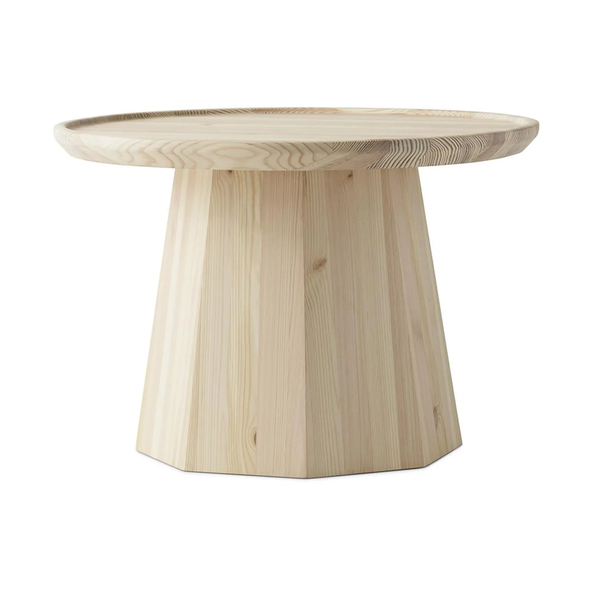 Tavolino Pine table large Ø 65 cm alt. 44,5 cm, Pine Normann Copenhagen