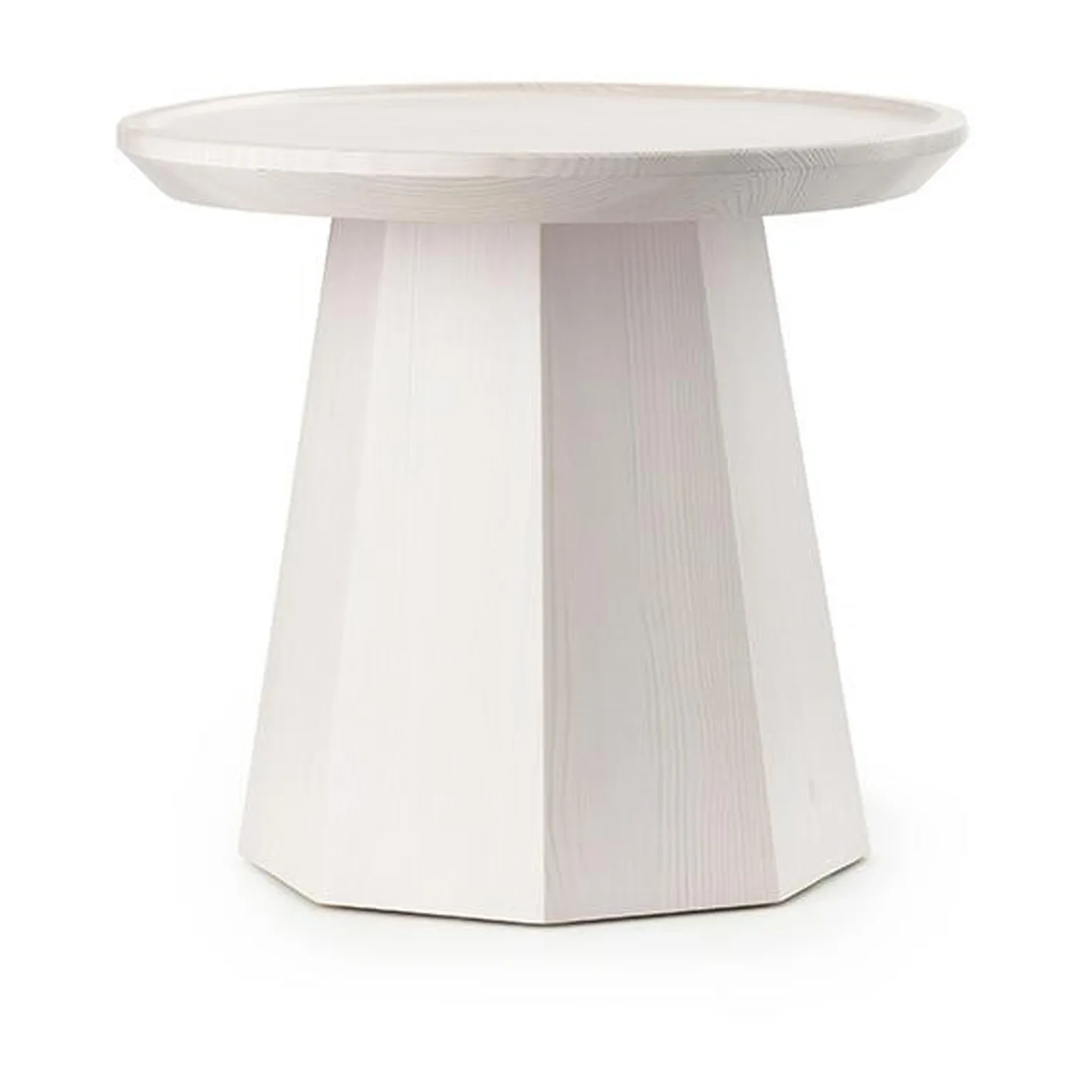Tavolino Pine table small Ø 45 cm alt. 40,6 cm, Rosa Normann Copenhagen