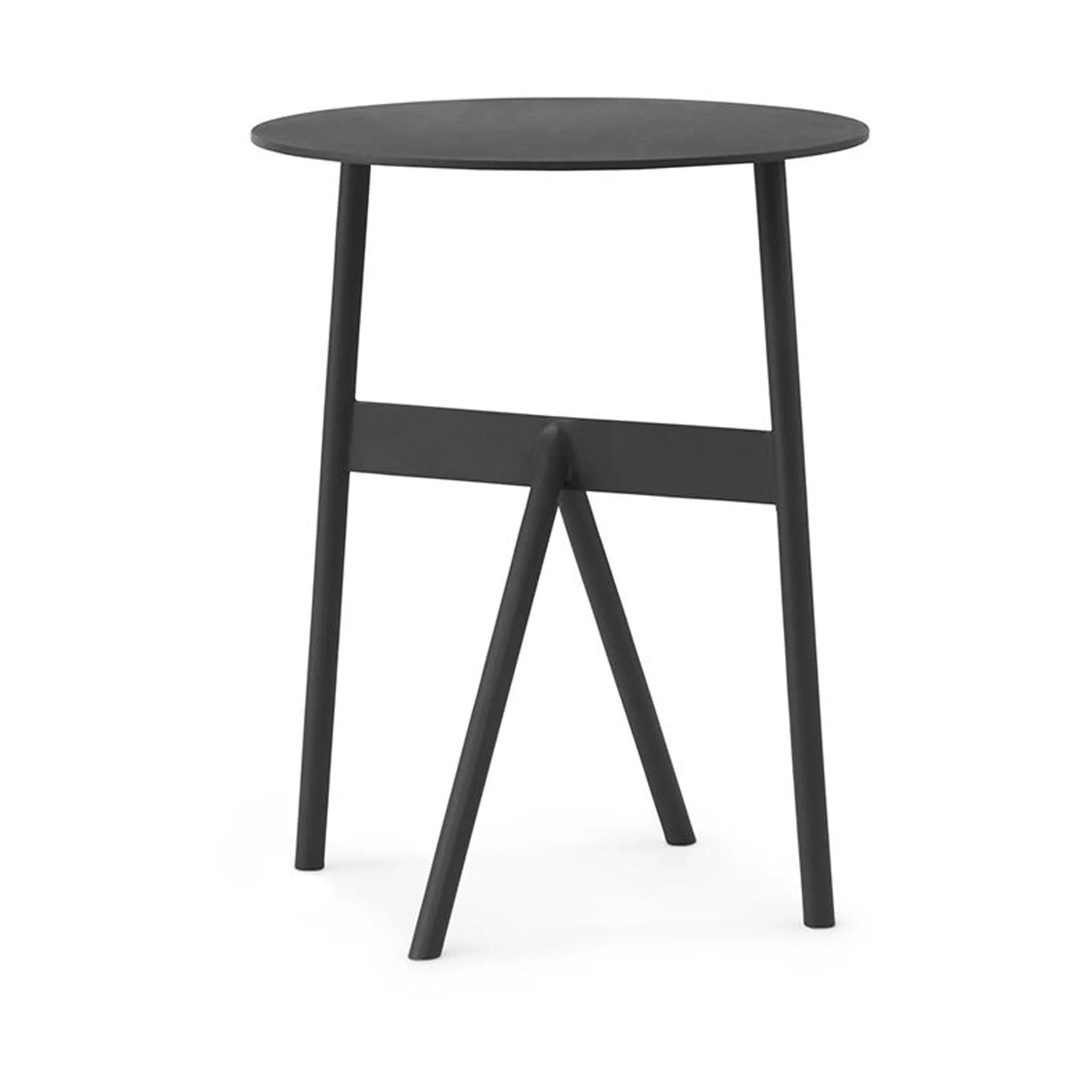 Tavolino Stock Table Ø37 cm H:46 cm, Black Normann Copenhagen