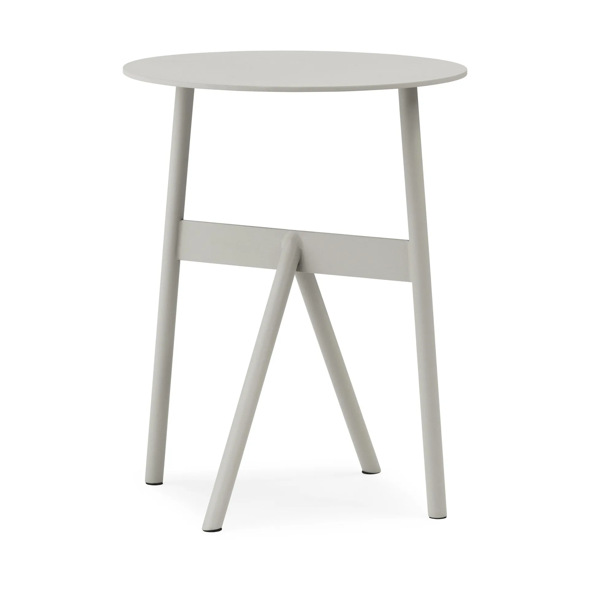 Tavolino Stock Table Ø37 cm H:46 cm, Warm Grey Normann Copenhagen