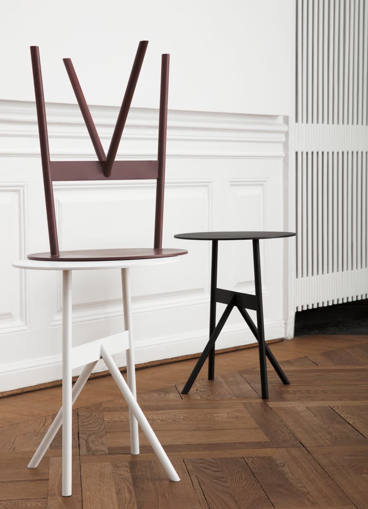Tavolino Stock Table Ø37 cm H:46 cm, Wine Normann Copenhagen