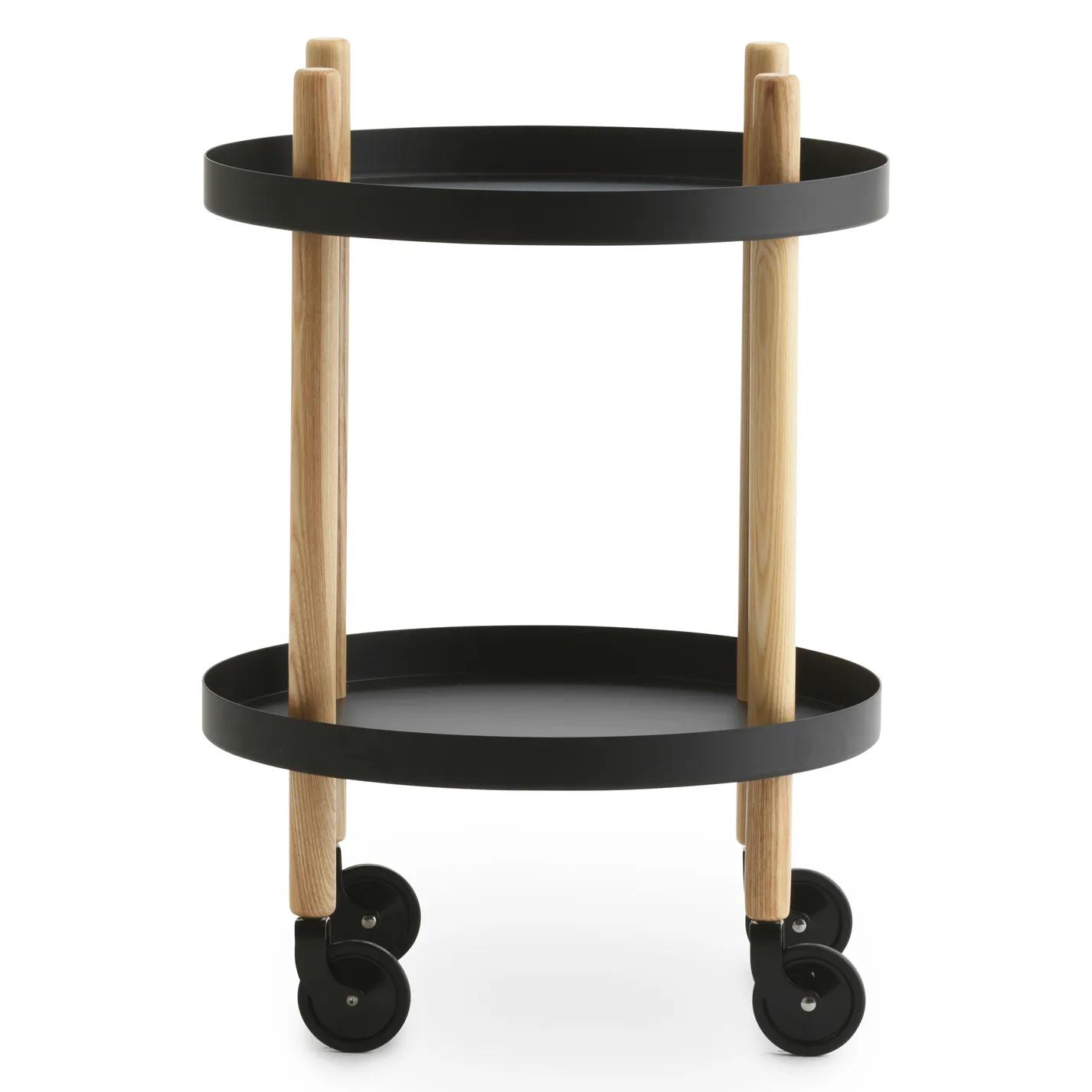Tavolo Block Ø 45 cm, nero Normann Copenhagen