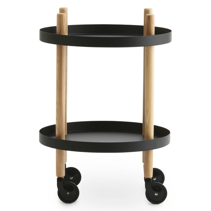 Tavolo Block Ø 45 cm - nero - Normann Copenhagen