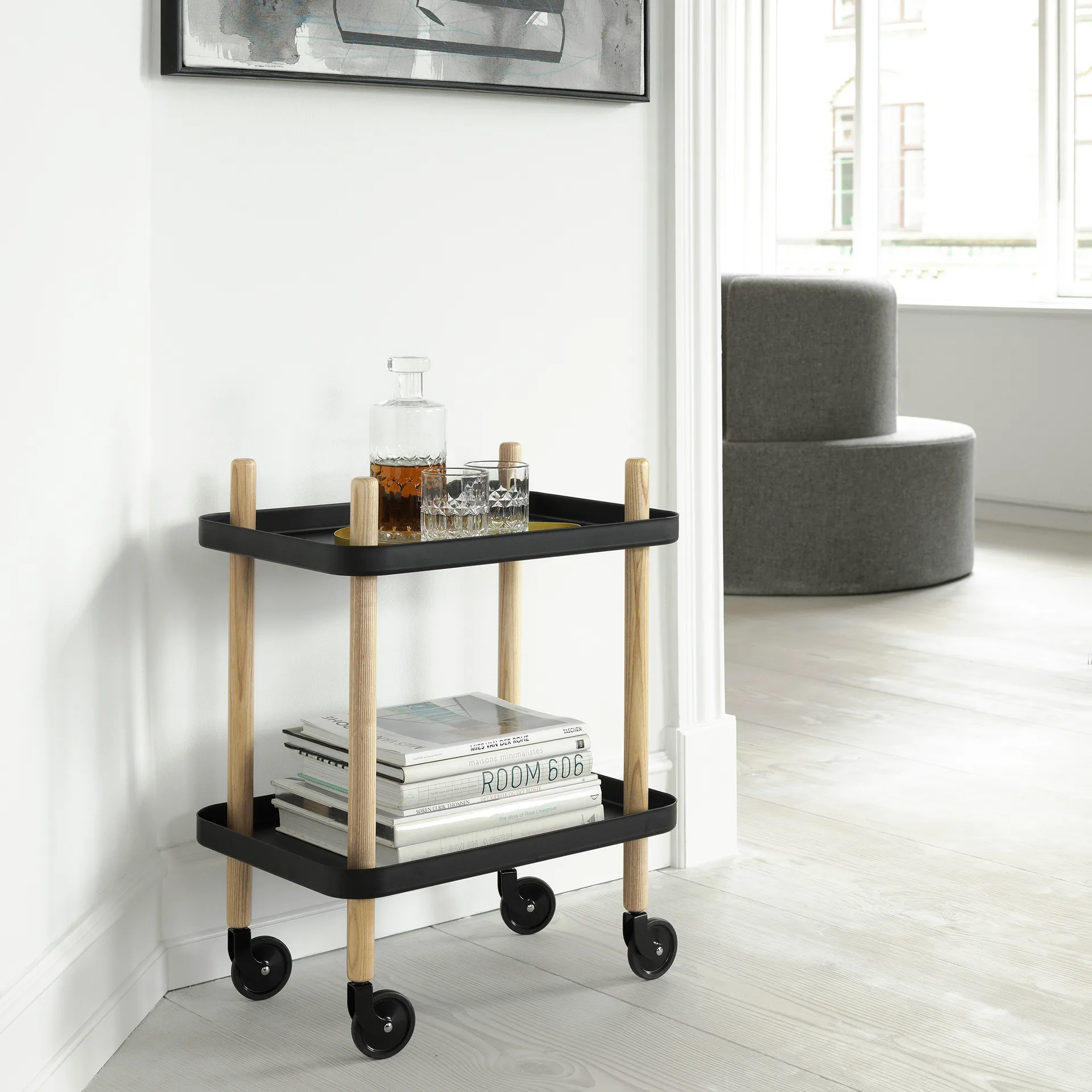 Tavolo Block, nero Normann Copenhagen