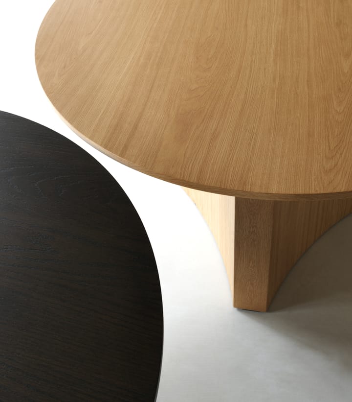 Tavolo da pranzo Bue 120x75 cm, Rovere tinto marrone Normann Copenhagen