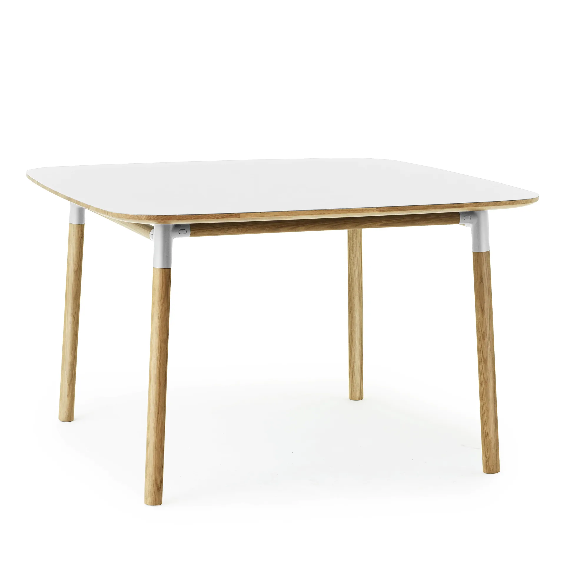 Tavolo Form 120x120 cm, bianco Normann Copenhagen