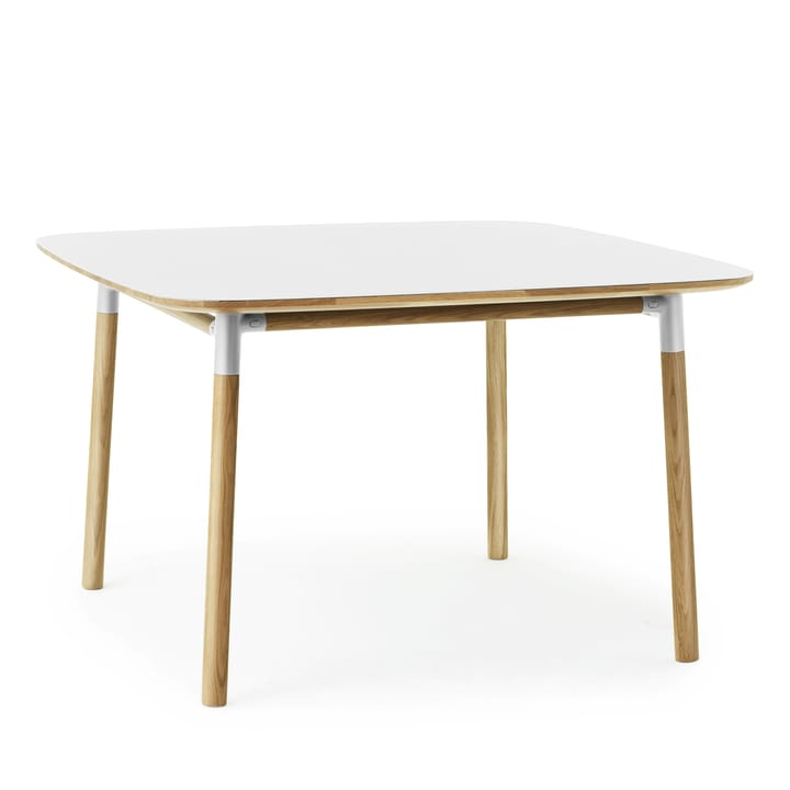 Tavolo Form 120x120 cm - bianco - Normann Copenhagen
