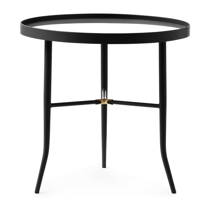 Tavolo Lug Ø 50 cm - nero - Normann Copenhagen