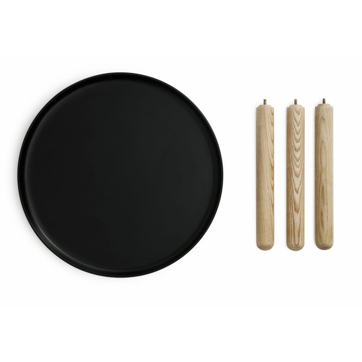 Tavolo Normann Tablo nero-frassino , grande Normann Copenhagen