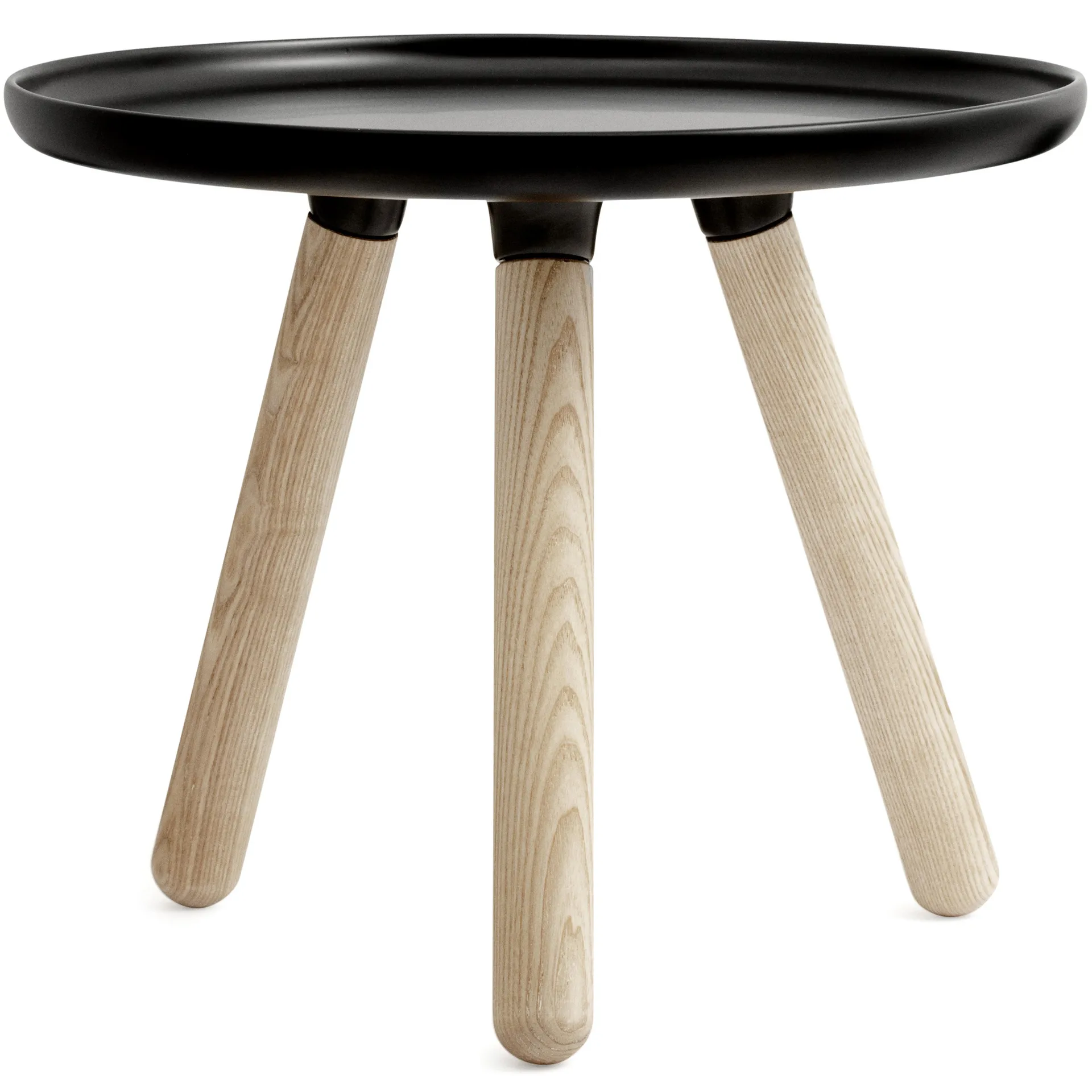 Tavolo Normann Tablo nero-frassino , piccolo Normann Copenhagen