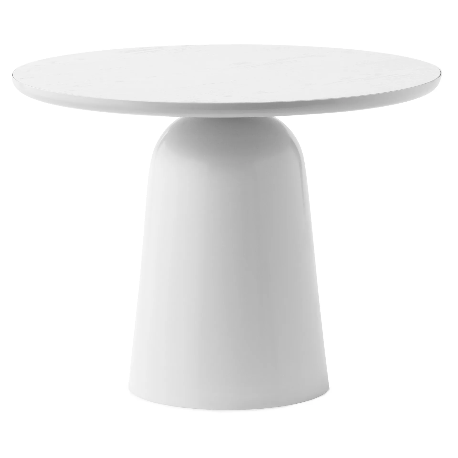 Tavolo regolabile Turn Ø 55 cm, Grigio intenso Normann Copenhagen