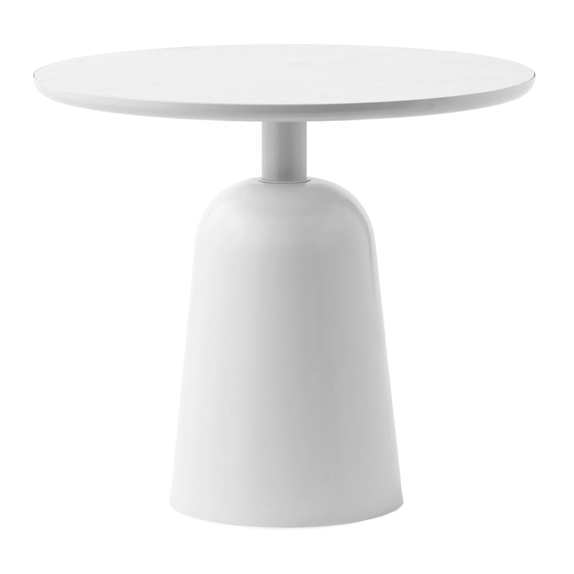 Tavolo regolabile Turn Ø 55 cm, Grigio intenso Normann Copenhagen