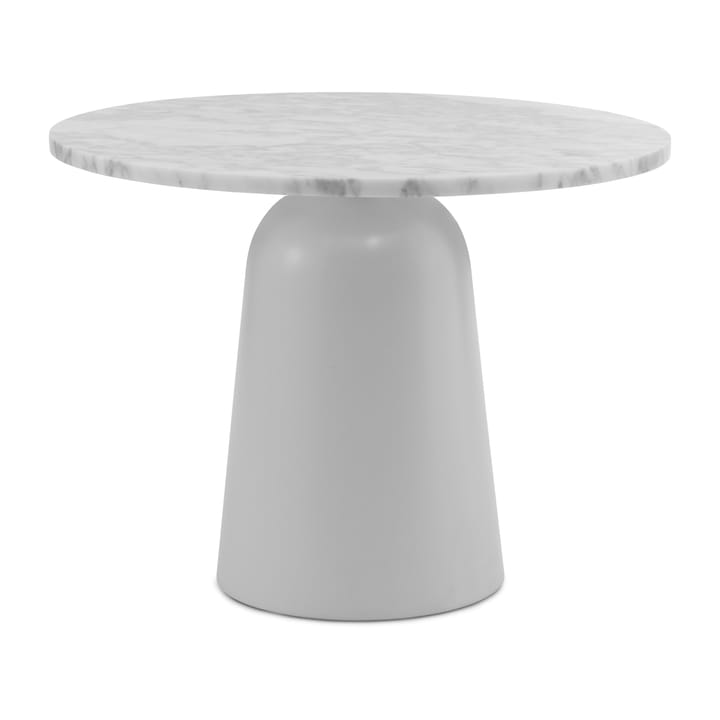 Tavolo regolabile Turn Ø 55 cm - Marmo bianco - Normann Copenhagen