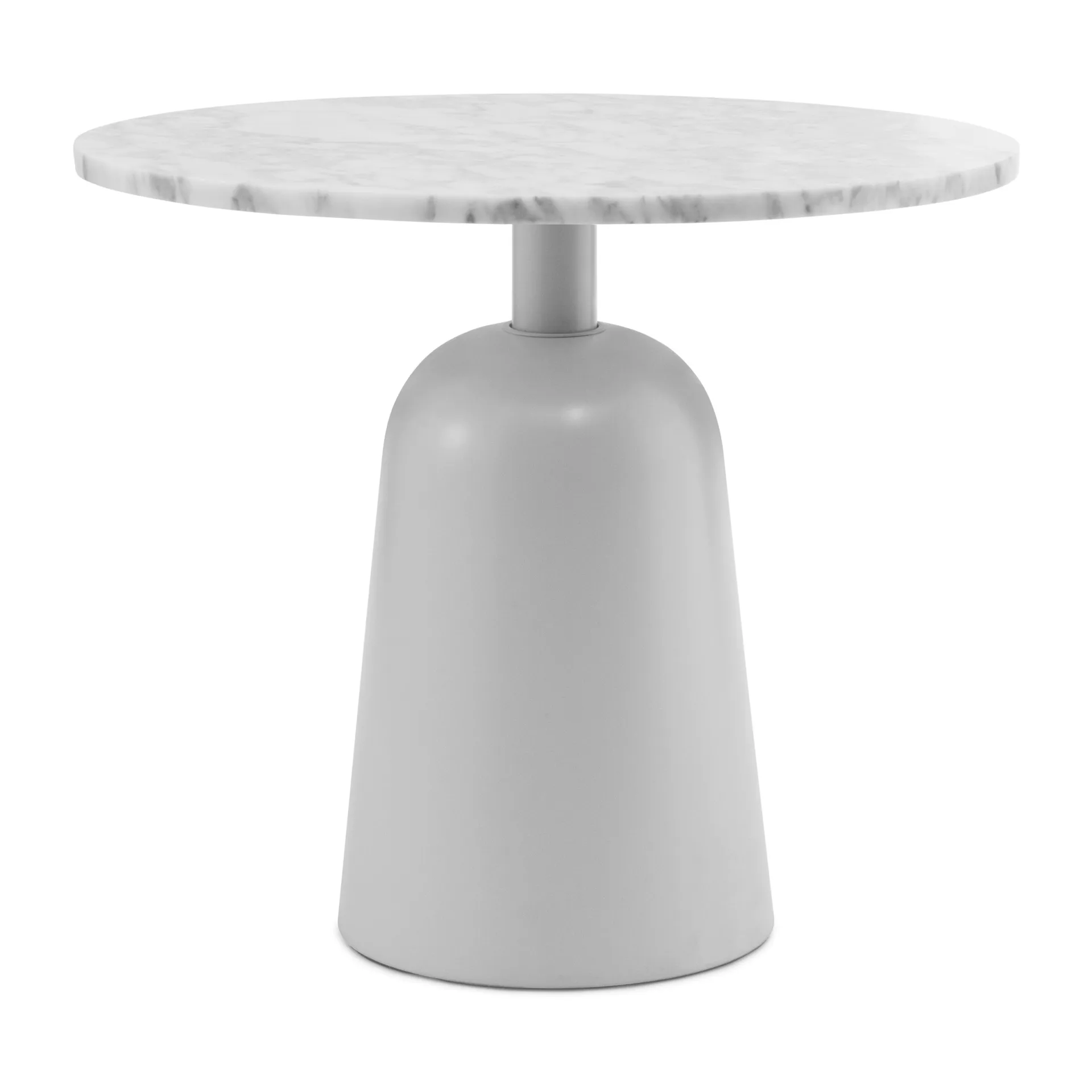 Tavolo regolabile Turn Ø 55 cm, Marmo bianco Normann Copenhagen